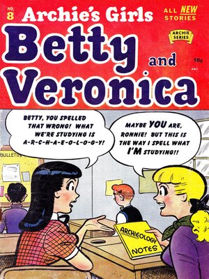 cover image of Archie's Girls: Betty & Veronica (1950), Issue 8